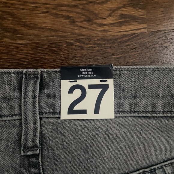 Women’s Gap High Rise Cheeky Straight Jeans - Sz. 4/27 - Picture 5 of 7